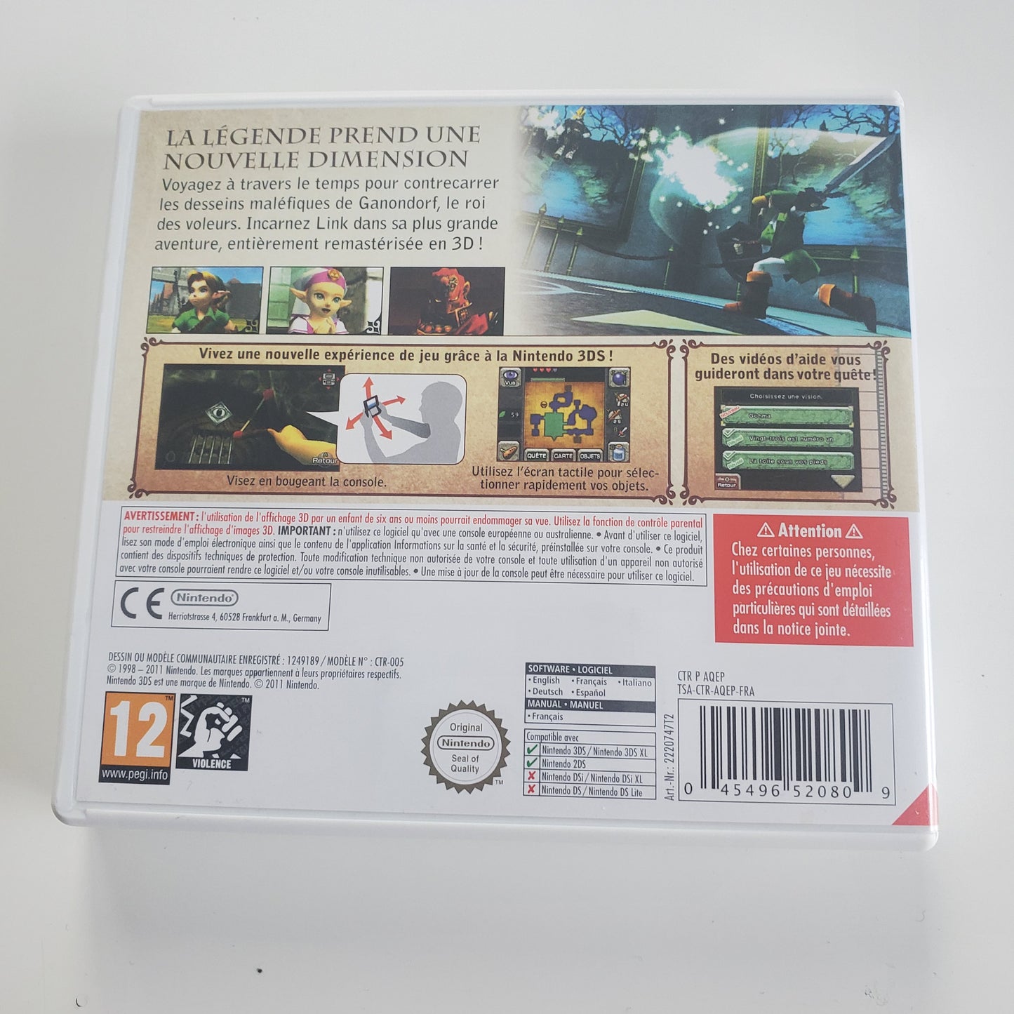 The Legend of Zelda : Ocarina of Time 3D