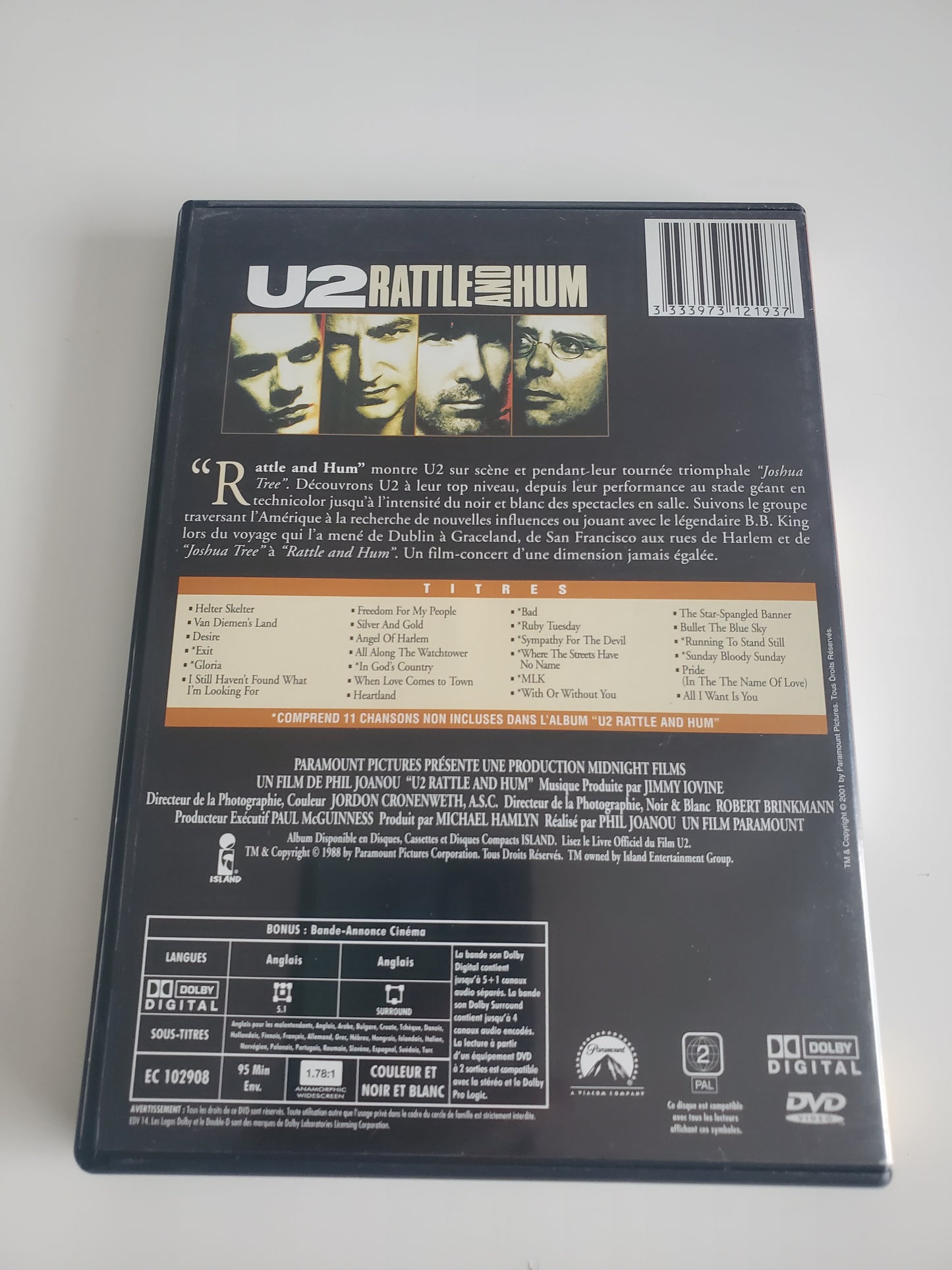 U2 Rattle and Hum