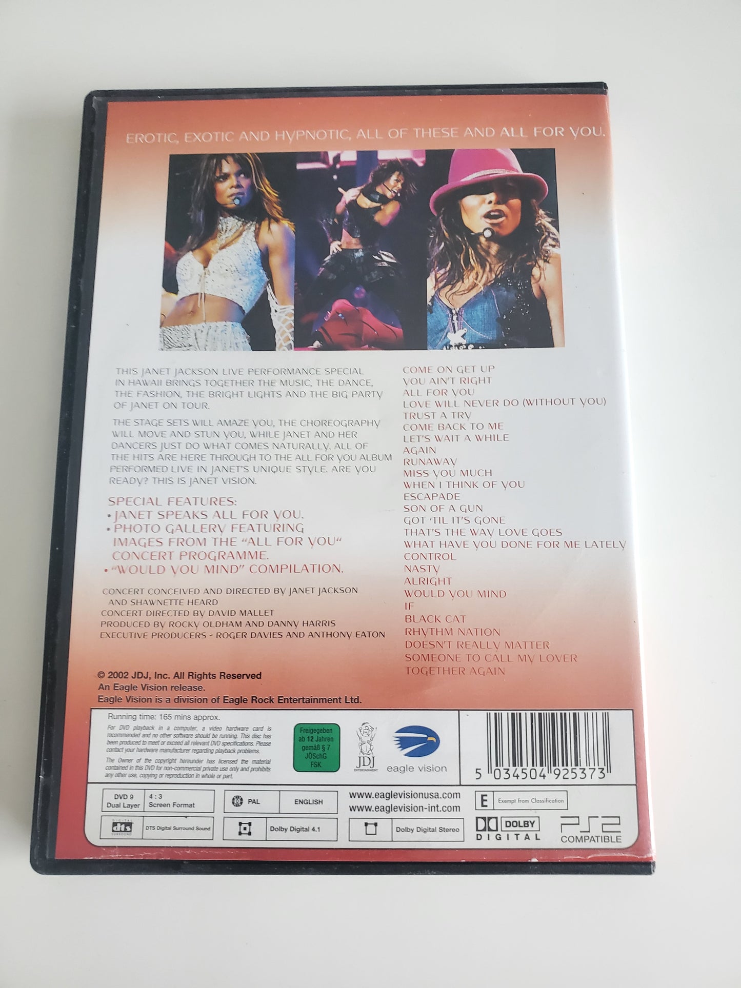 Janet JACKSON Live in Hawaii