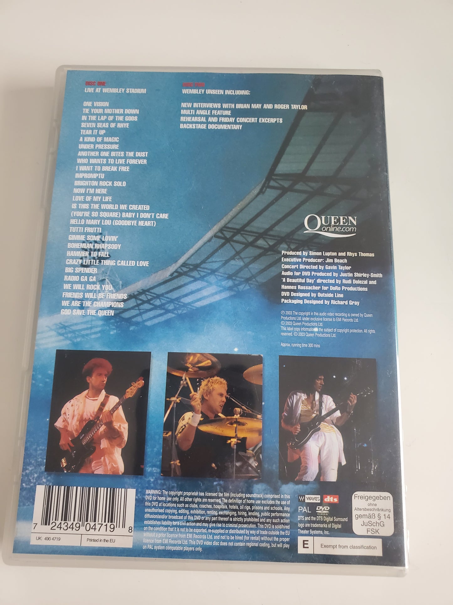 QUEEN Live at Wembley Stadium