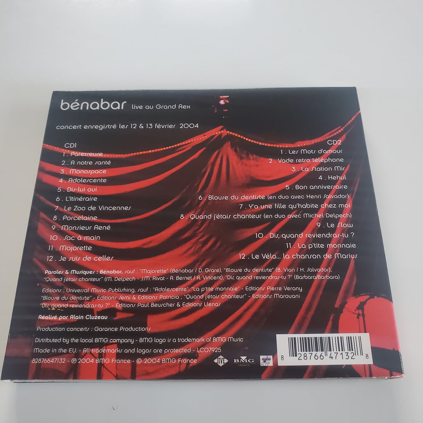 BENABAR Live au Grand rex