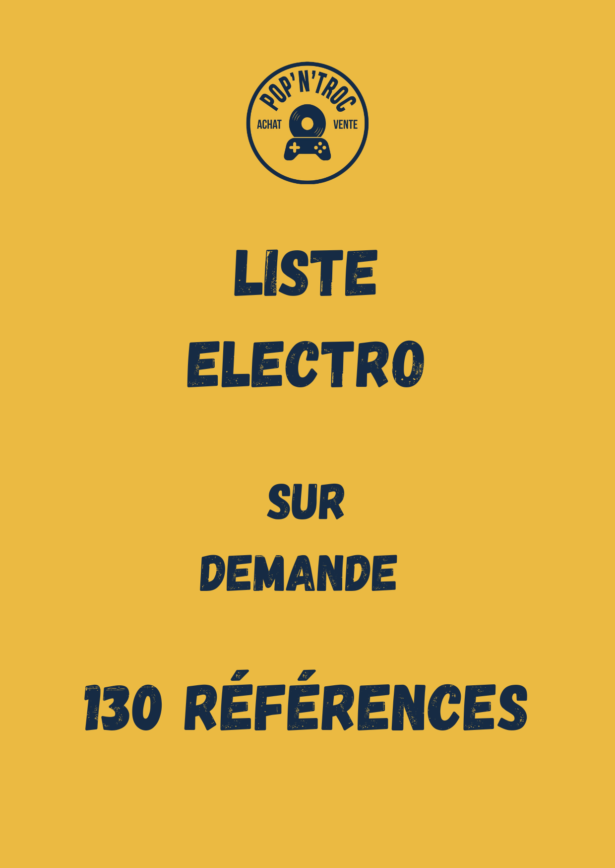 Liste 33Trs / Maxi Musique Electronqiue