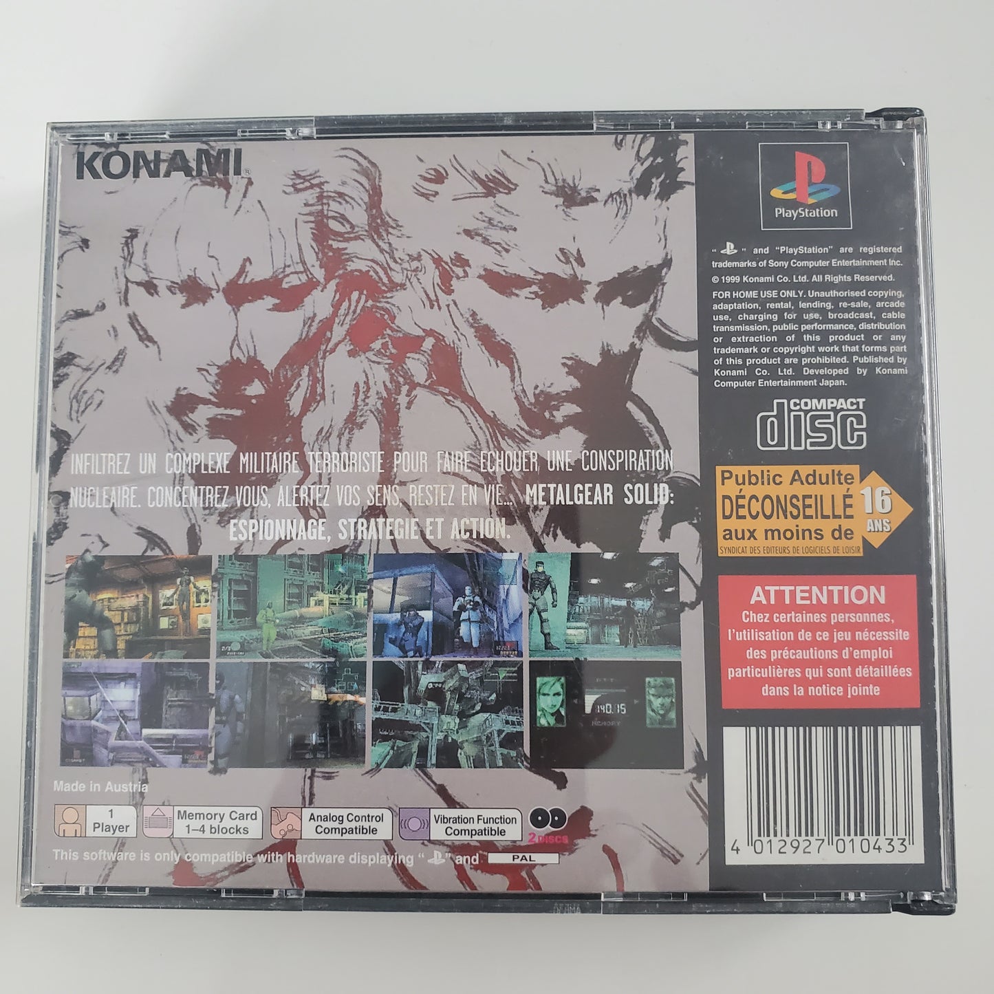 Metal Gear Solid : Tactical Espionage Action