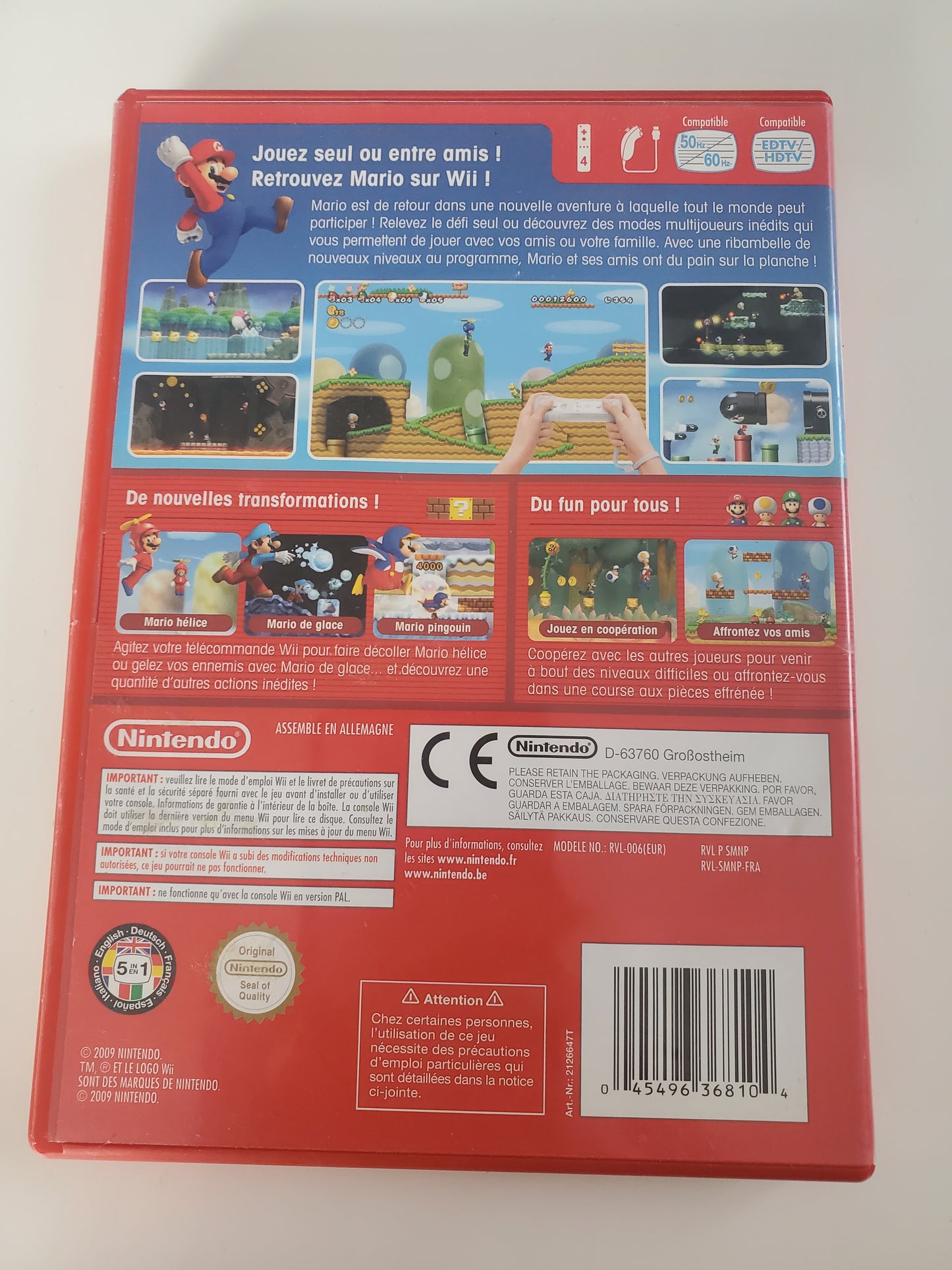 New Super Mario Bros Wii