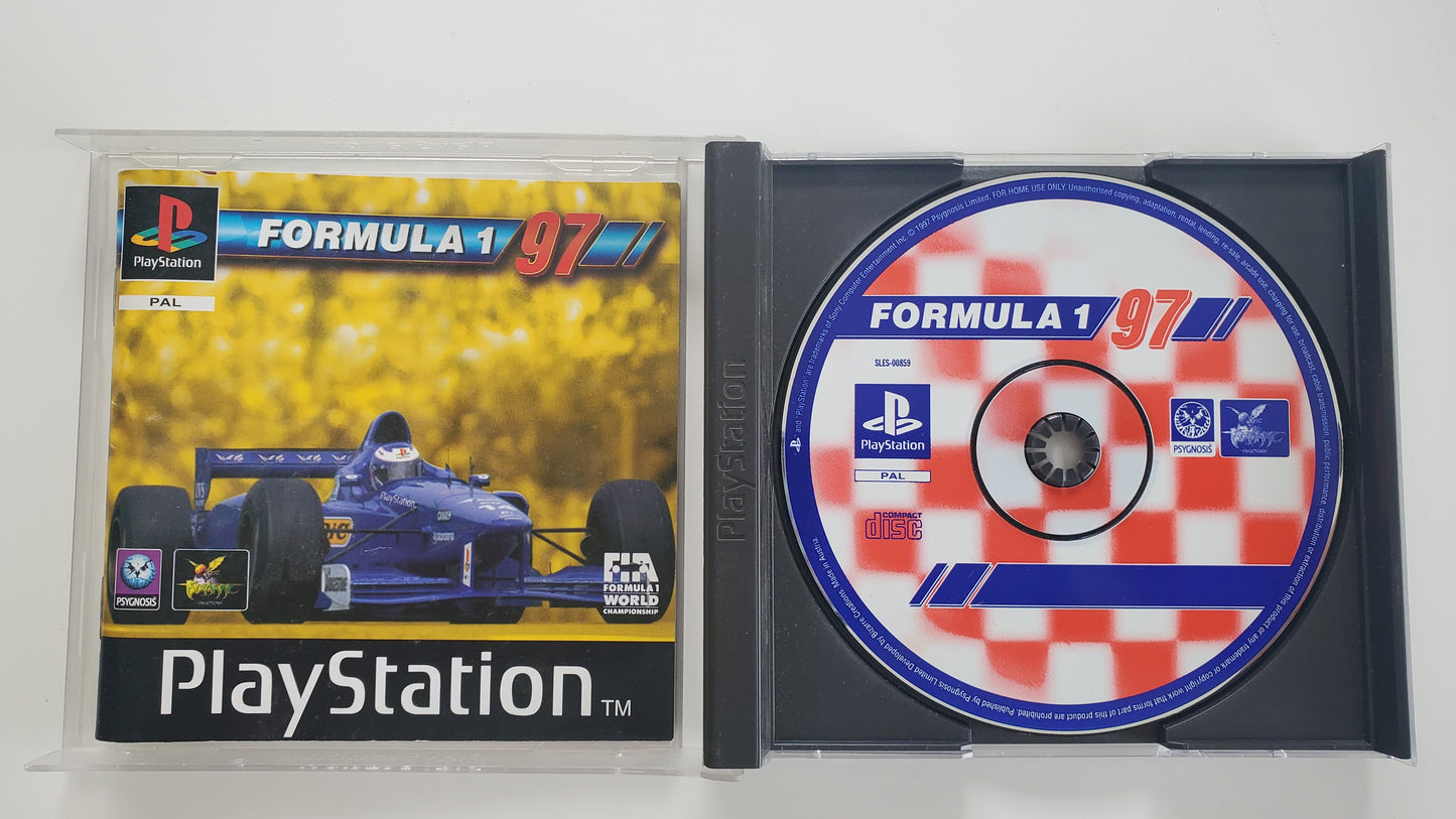 Formula 1 97 PS1 - Jeu Course F1 avec Notice