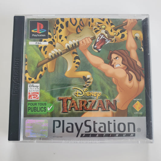 Disney Tarzan PS1 - Jeu Action Plateforme avec Notice