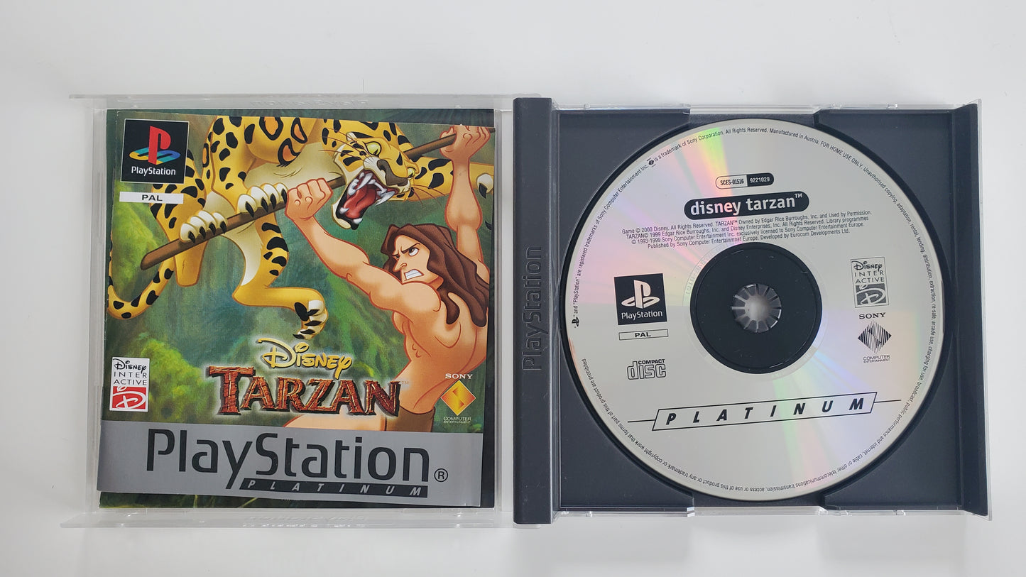 Disney Tarzan PS1 - Jeu Action Plateforme avec Notice