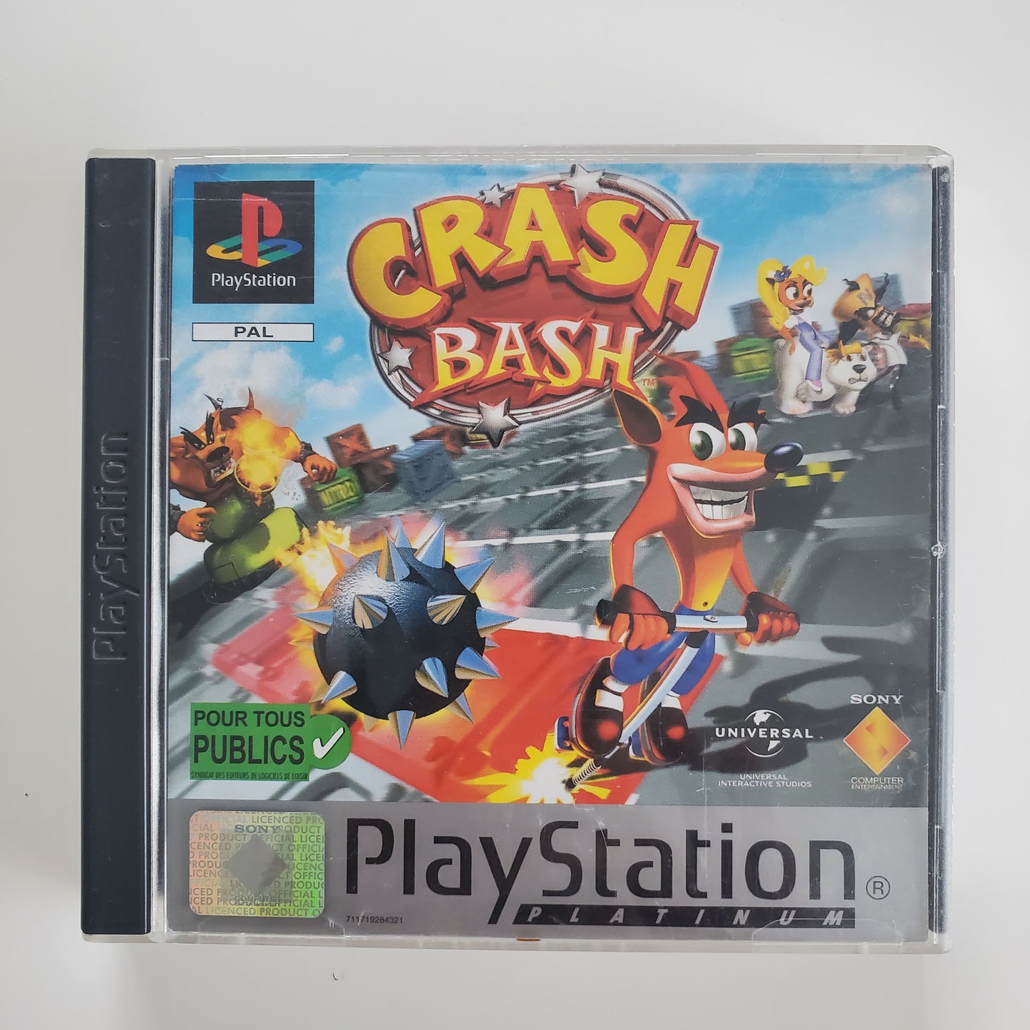 Crash Bash PS1 - Jeu Party Game avec Notice