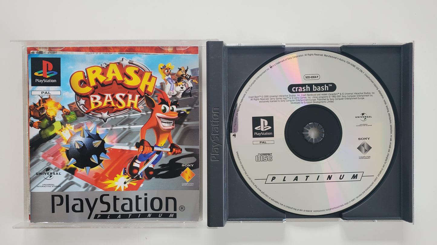 Crash Bash PS1 - Jeu Party Game avec Notice