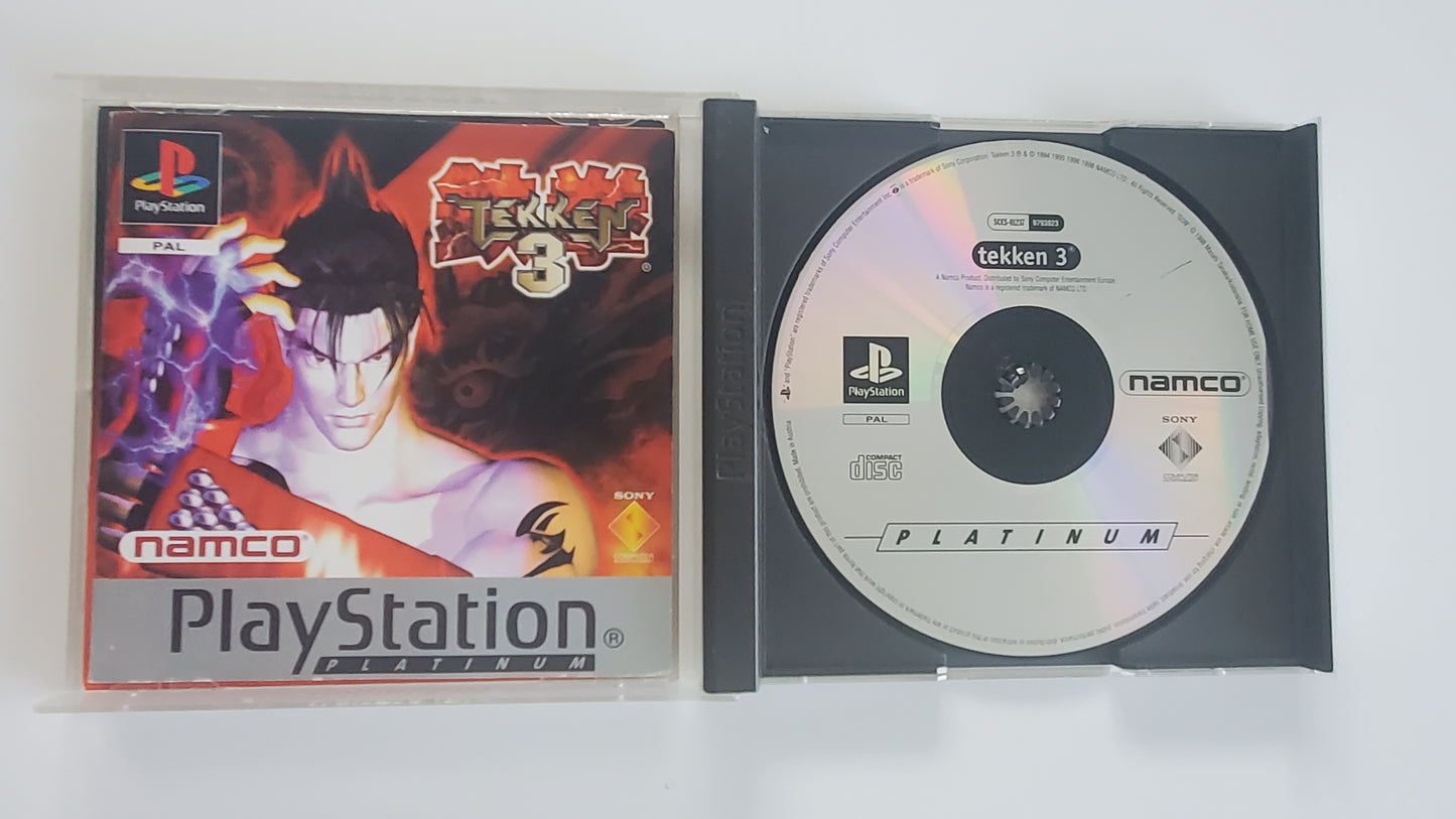 Tekken 3 PS1 - Jeu Combat avec Notice