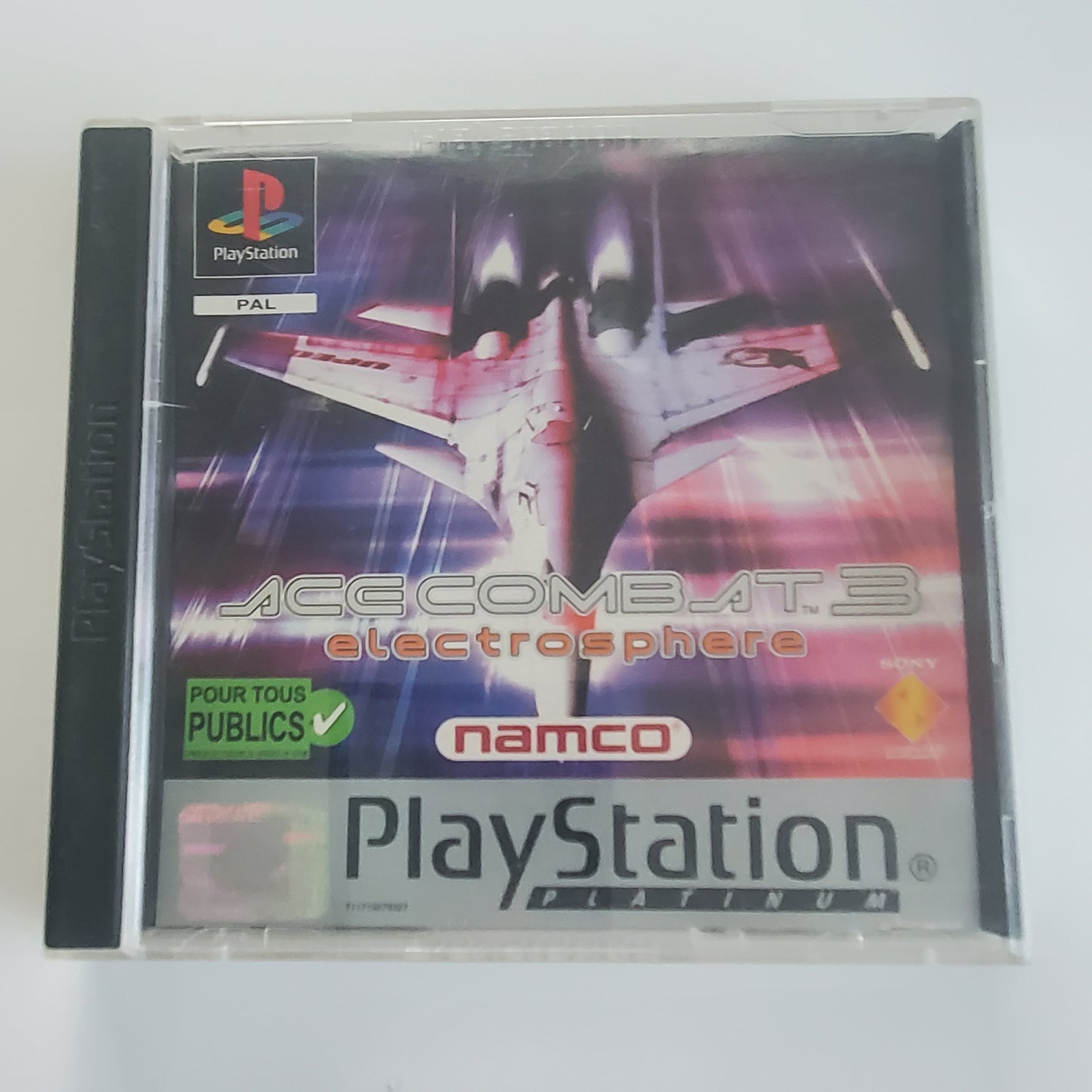 Ace Combat 3 PS1 - Jeu Simulation Vol Combat