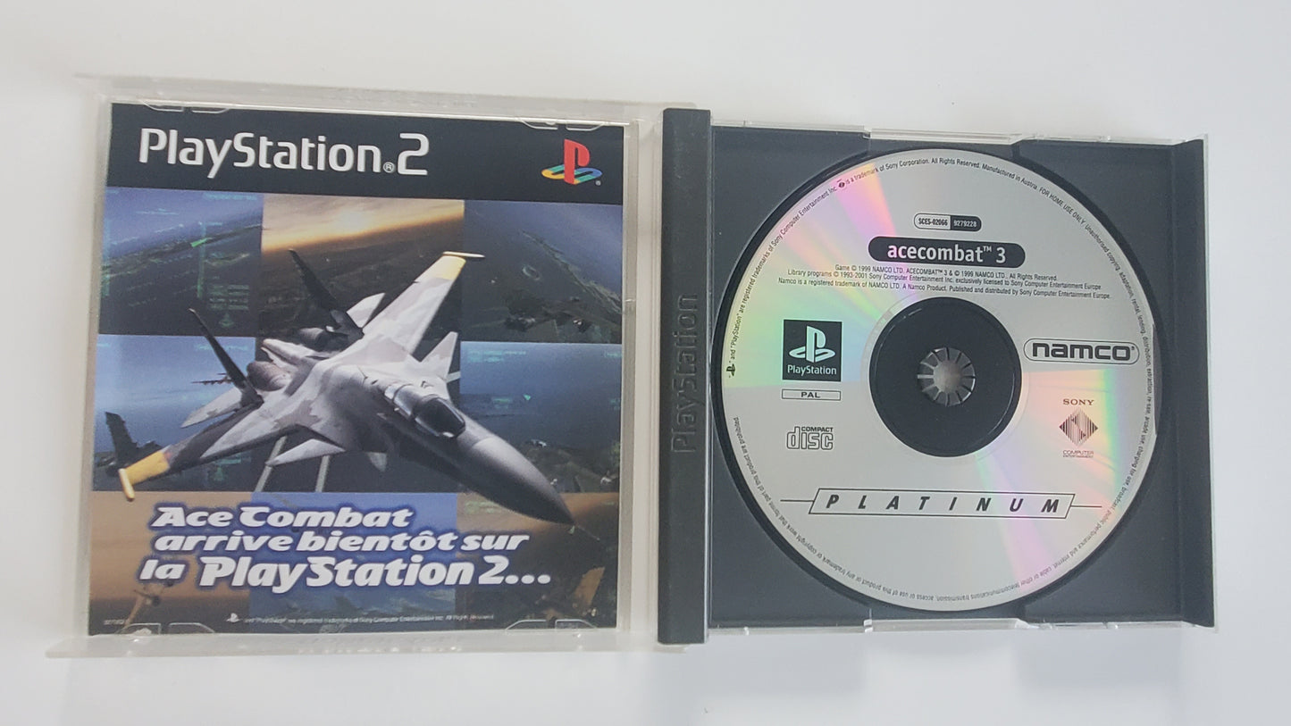 Ace Combat 3 PS1 - Jeu Simulation Vol Combat