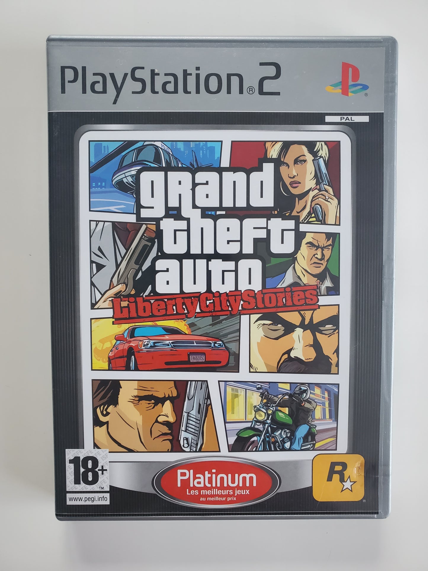 Grand Theft Auto Liberty City Stories GTA PS2 - Jeu Action avec Plan et Notice