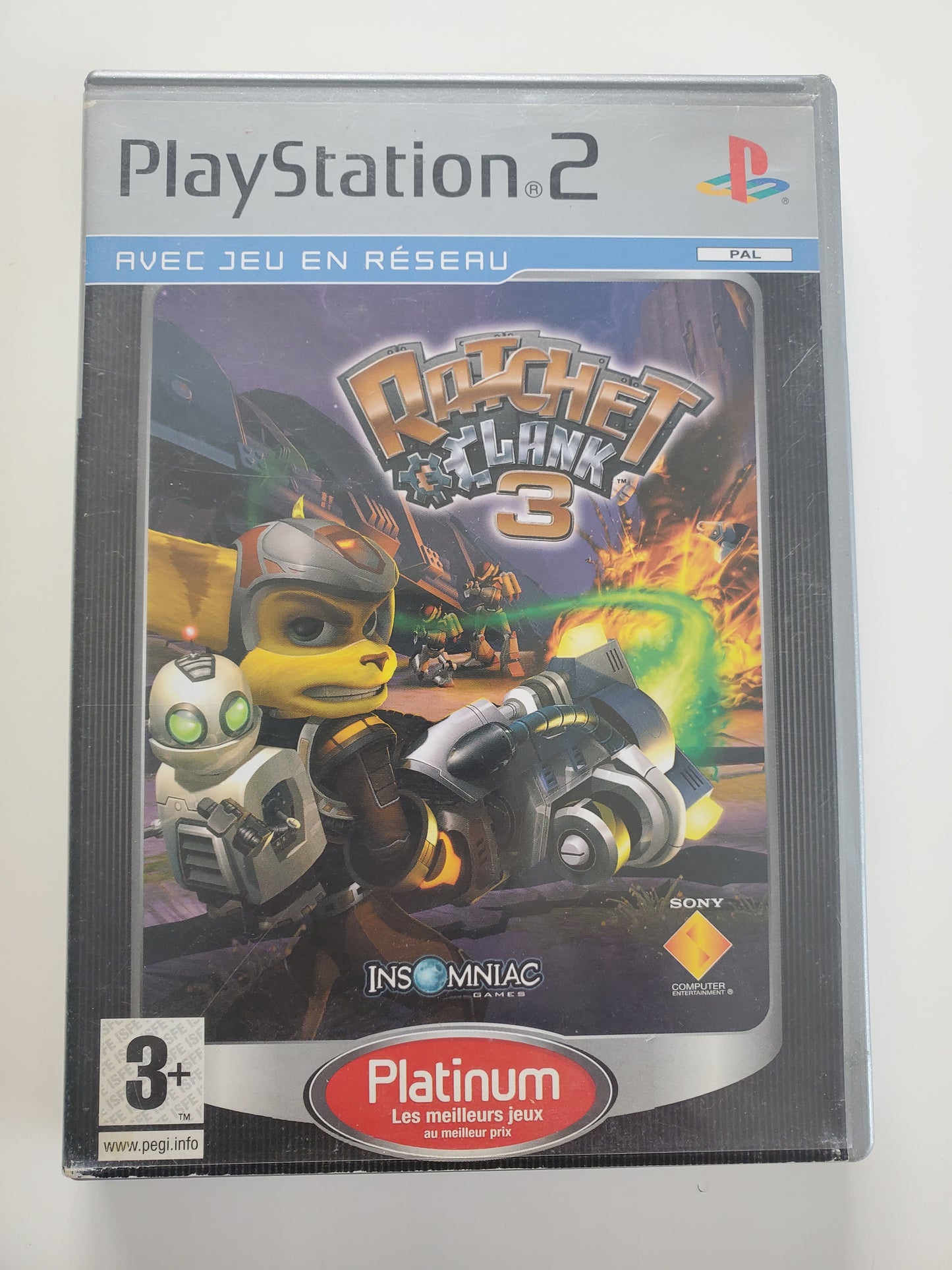 Ratchet & Clank 3 PS2 - Jeu Action Plateforme avec Notice