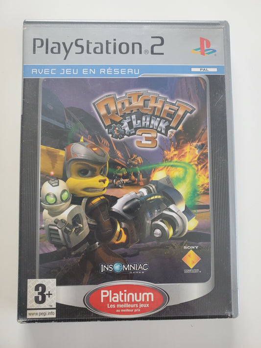 Ratchet & Clank 3 PS2 - Jeu Action Plateforme avec Notice