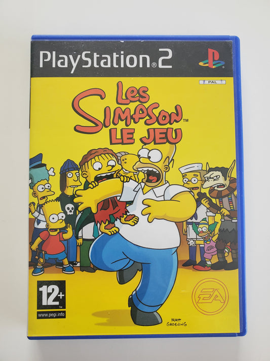Les Simpsons Le Jeu PS2 - Jeu Action Aventure