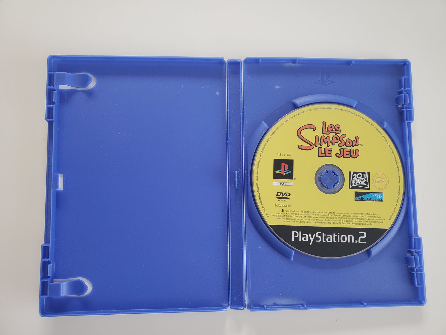 Les Simpsons Le Jeu PS2 - Jeu Action Aventure