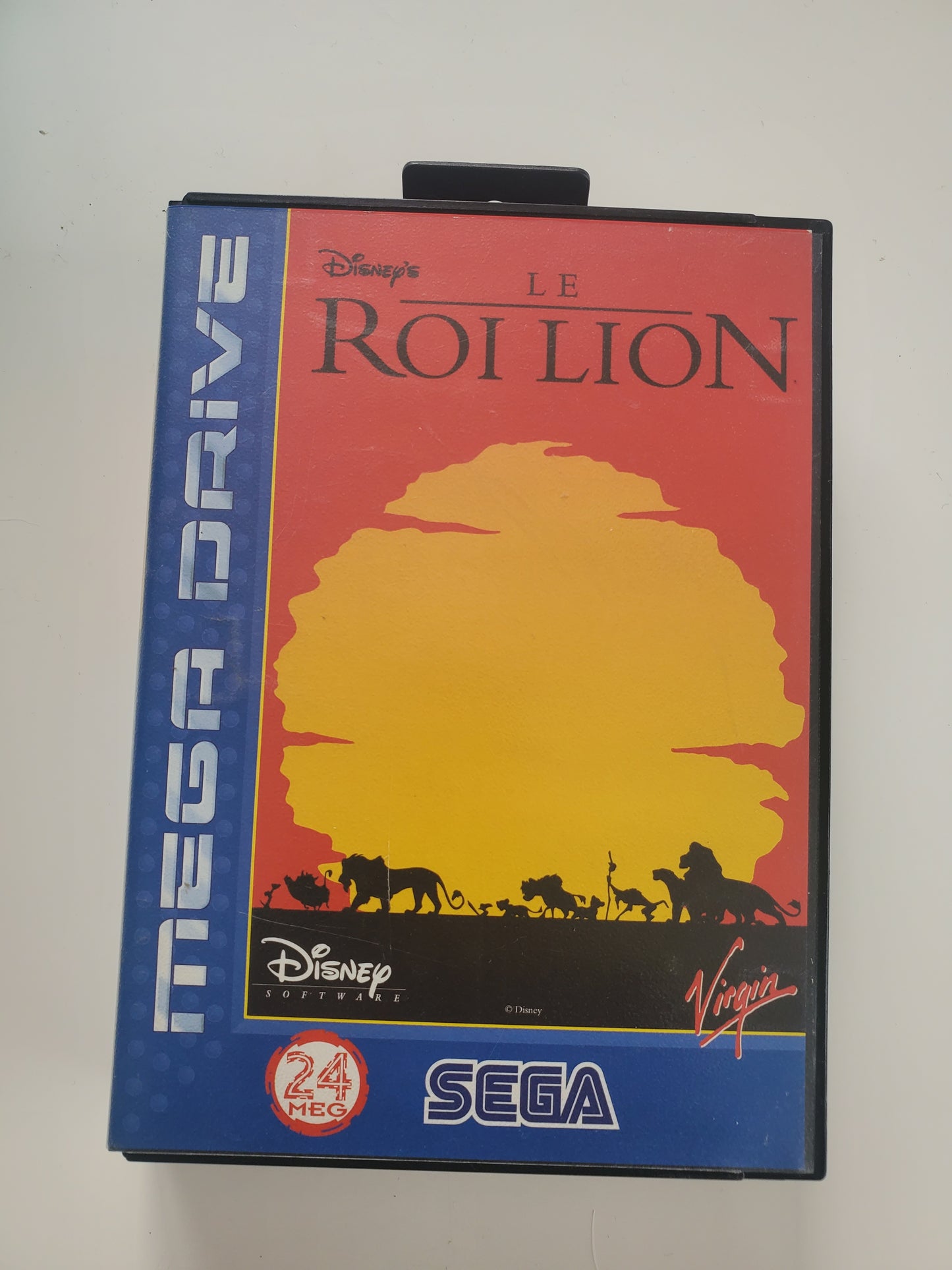 Le Roi Lion Sega Megadrive - Jeu Plateforme Disney avec Notice