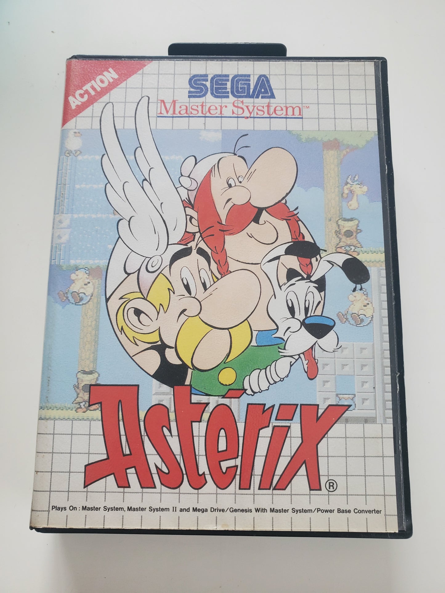Asterix Sega Master System - Jeu Plateforme avec Notice