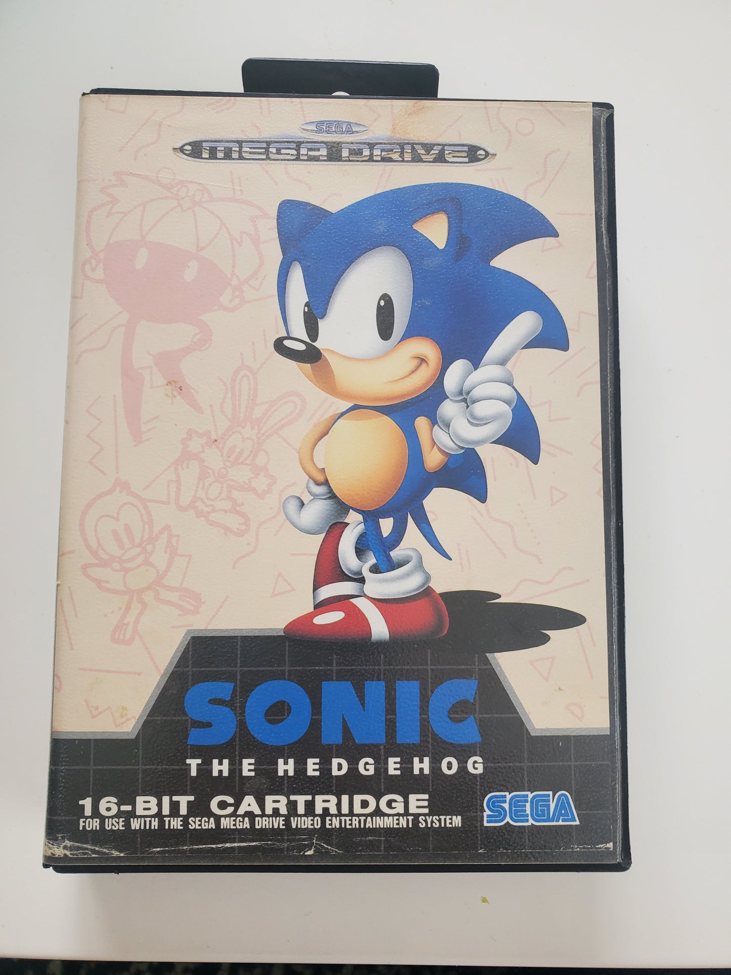 Sonic The Hedgehog Sega Megadrive - Jeu Plateforme Classique