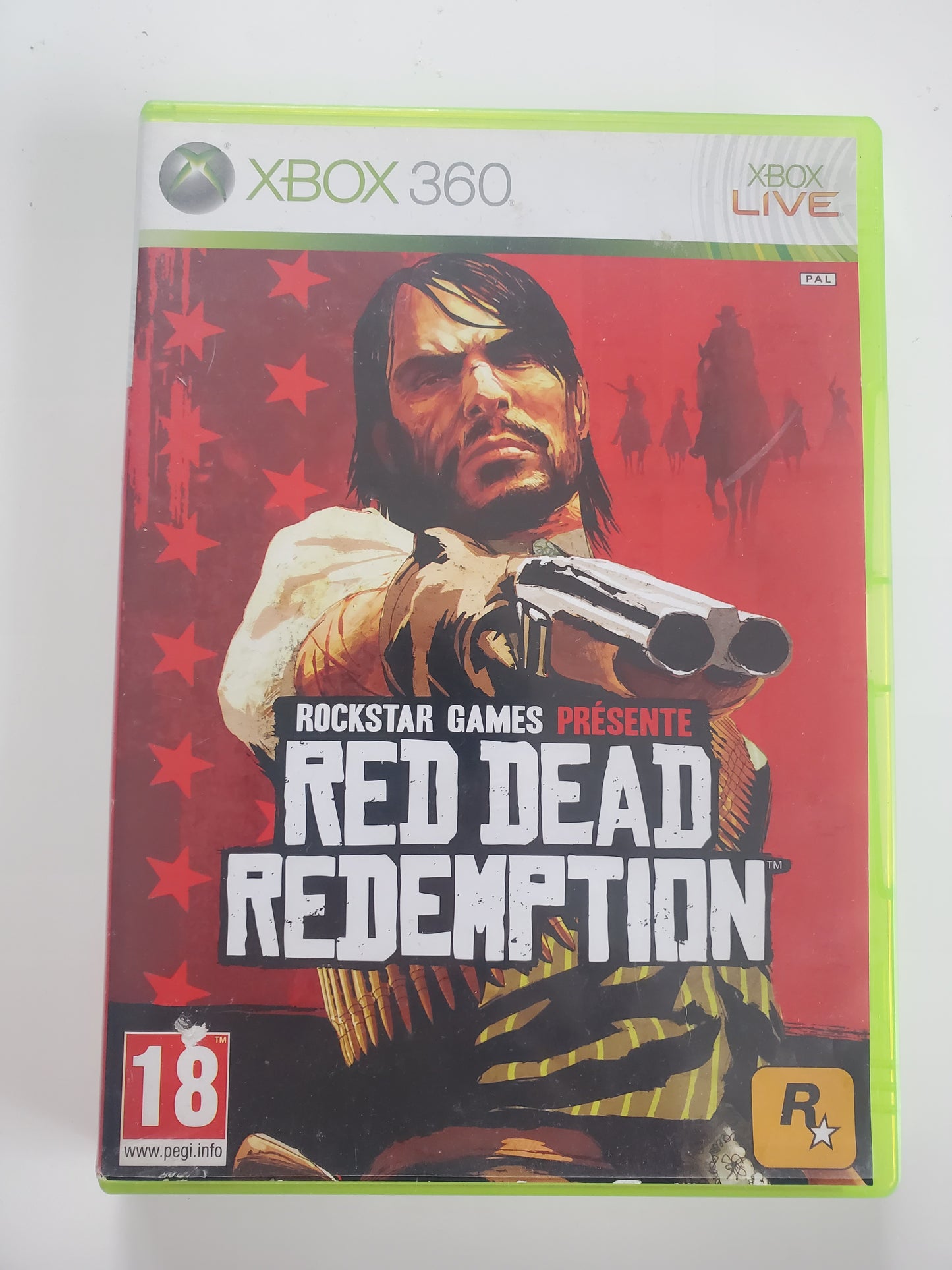 Red Dead Redemption Xbox 360 - Jeu Action Western avec Notice et Plan