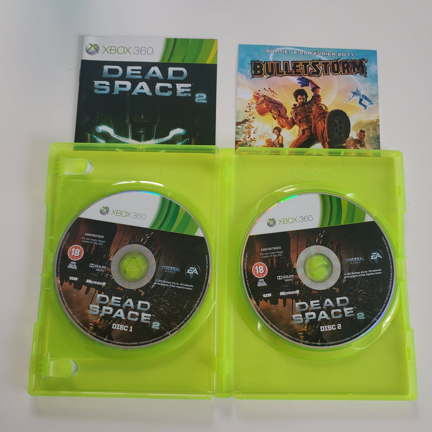 Dead Space 2 Xbox 360 - Jeu Survival Horror avec Notice