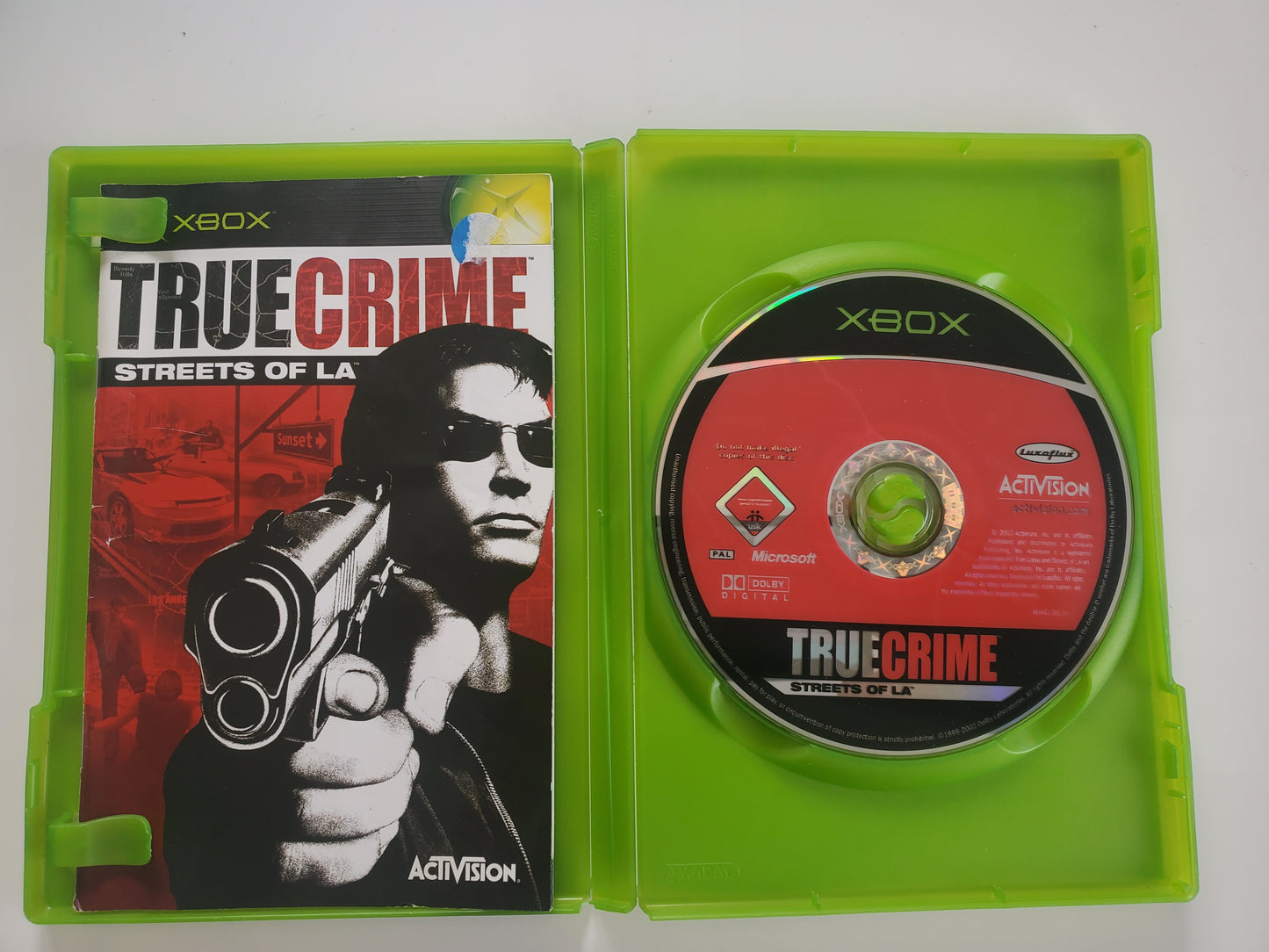 True Crime Streets of LA Xbox - Jeu Action avec Notice