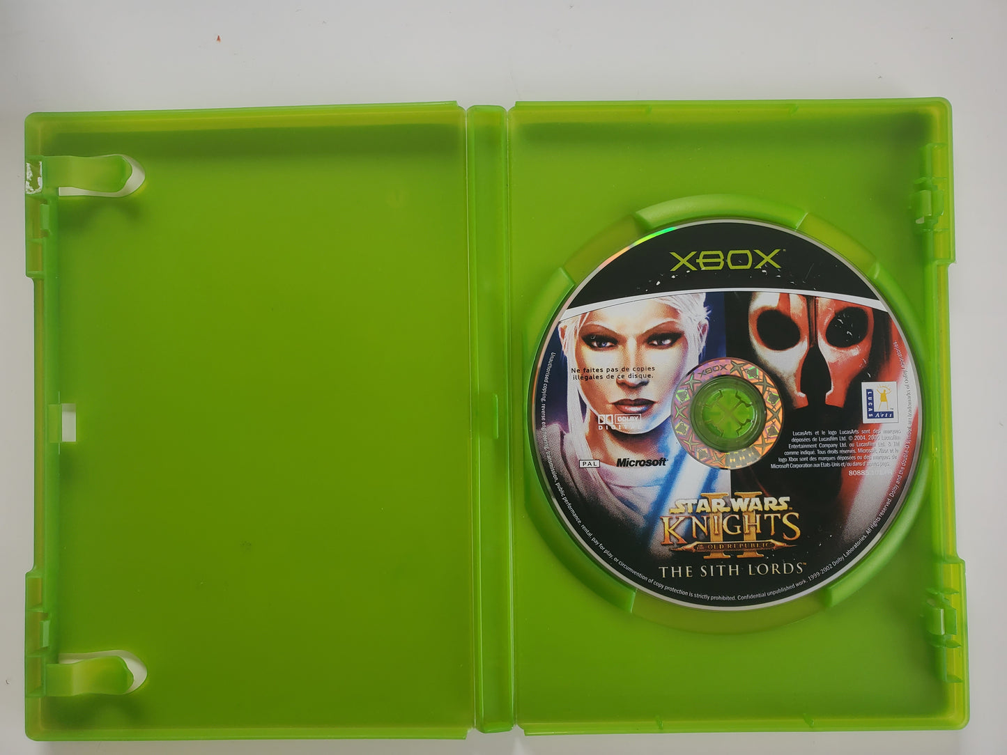 Star Wars Knights of the Old Republic II The Sith Lords Xbox - Jeu RPG
