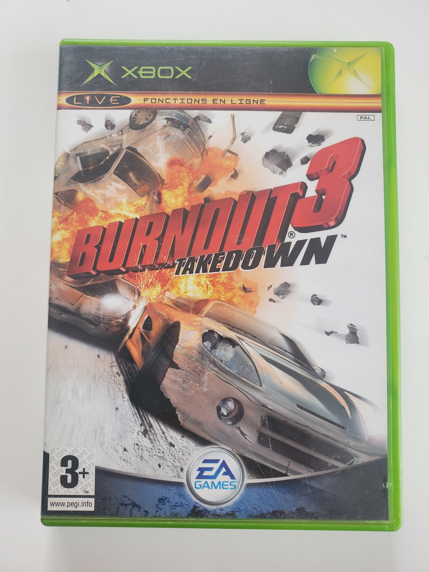 Burnout 3 Takedown Xbox - Jeu de Course avec Notice