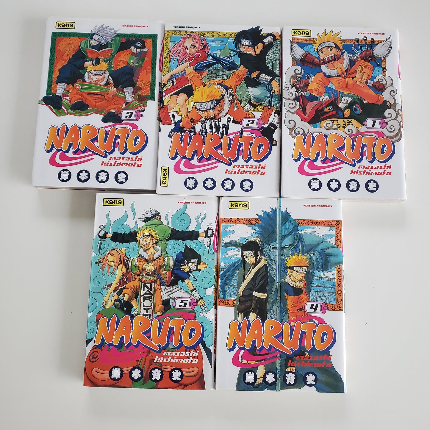 Naruto (Lot des 5 Premiers Tome)