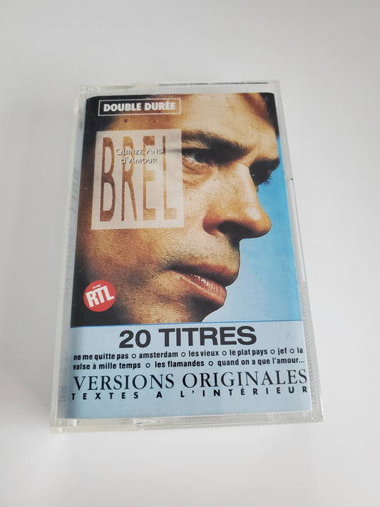 Jaques BREL Quinze ans d'Amour