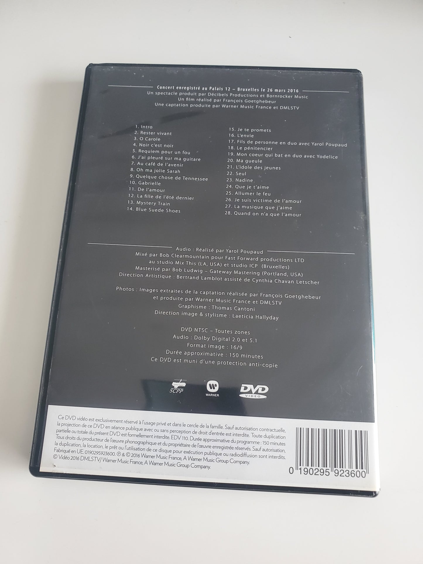 Johnny HALLYDAY Rester Vivant Tour