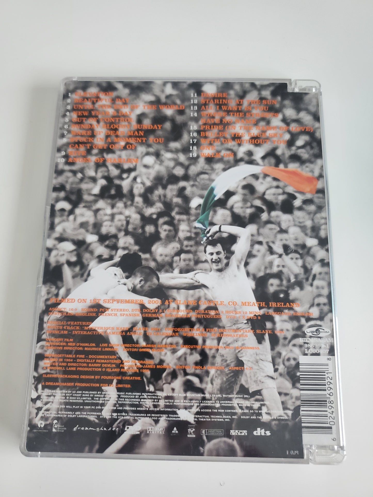 U2 Live from Slane Castle Ireland : Go Home