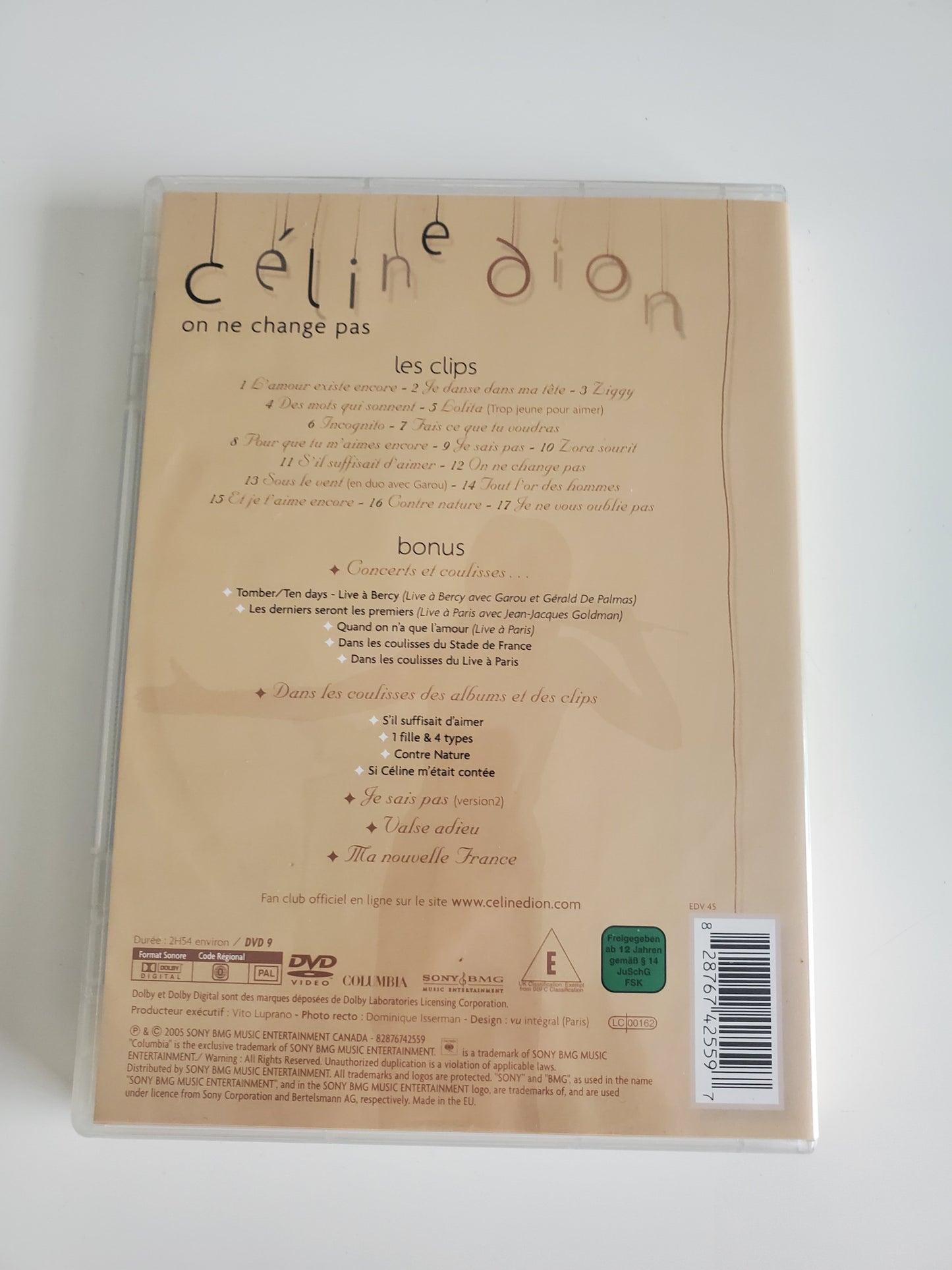 Celin DION : On ne change pas