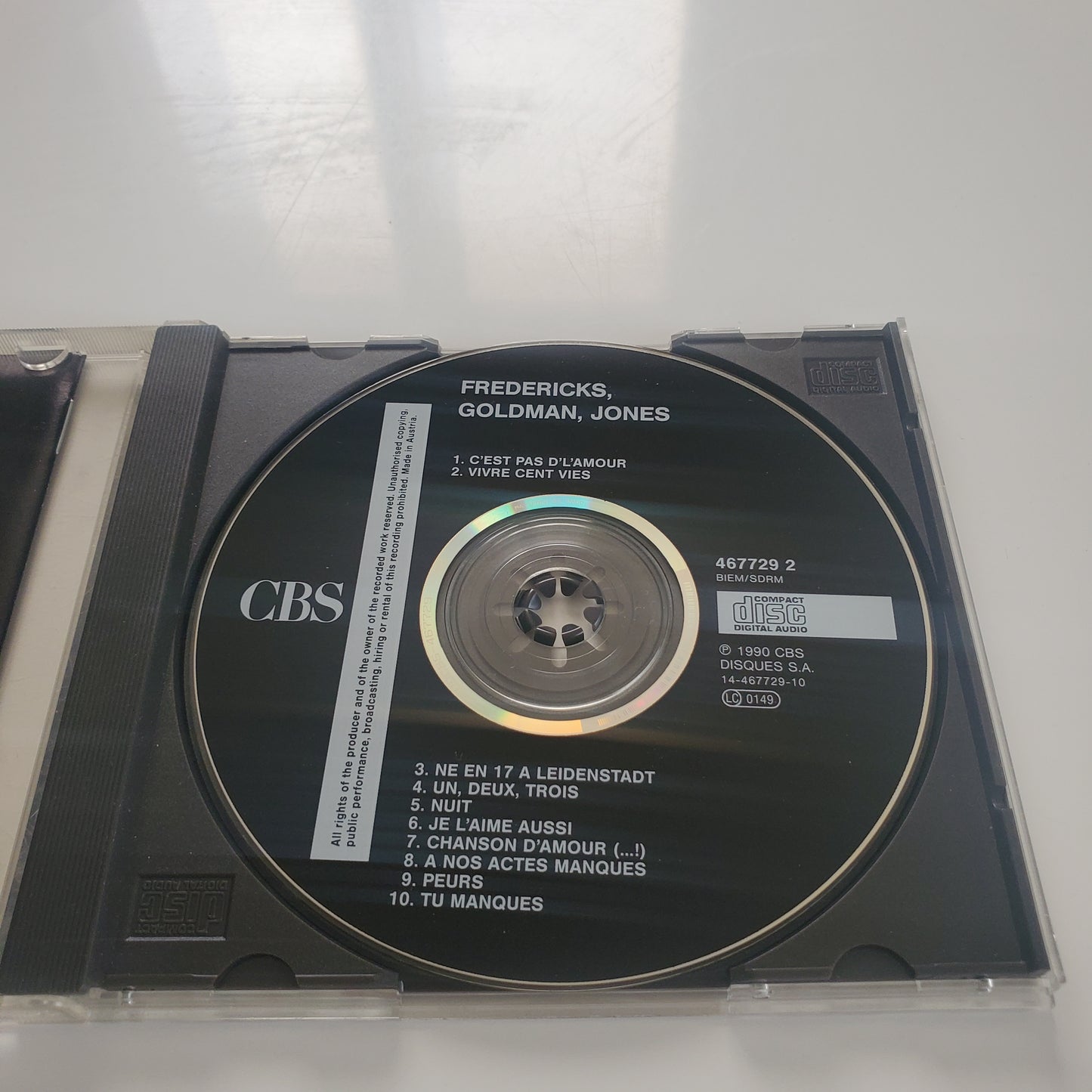 FREDERIKC GOLDMAN JONES