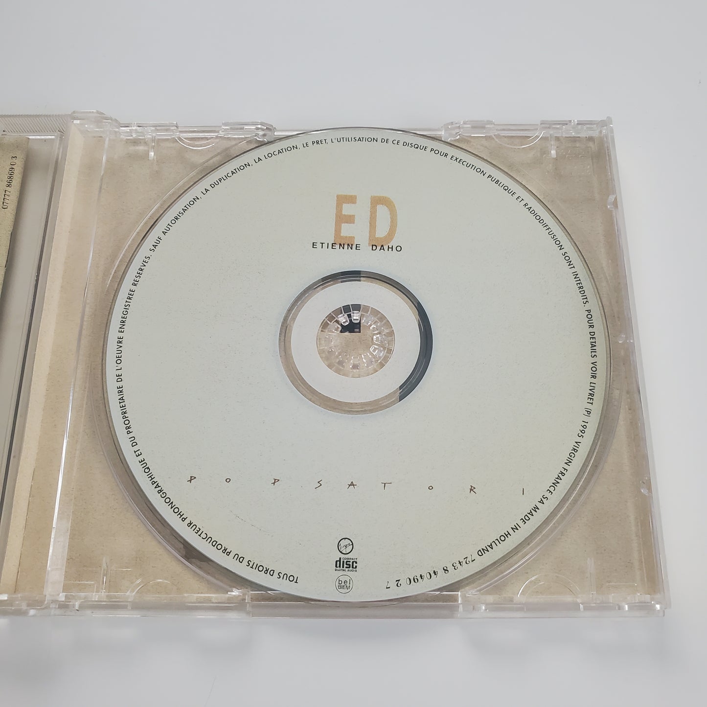 Etienne DAHO Pop Satori