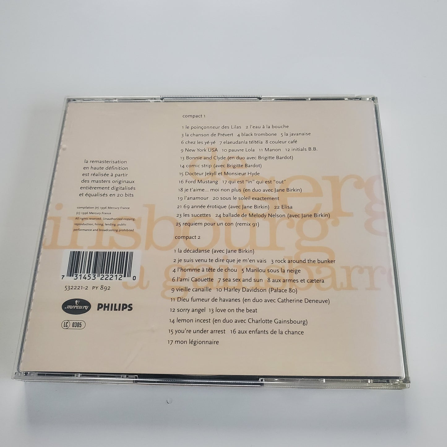 De Serge GAINSBOURG à Gainsbarre