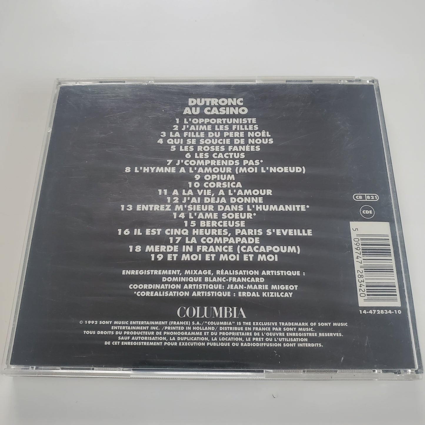 Jacques DUTRONC Au Casino