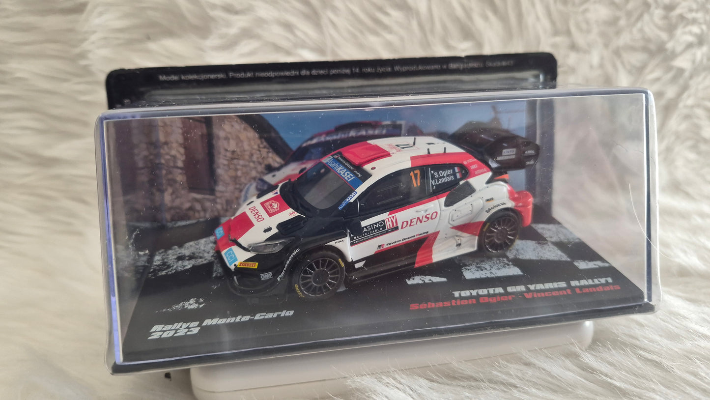 TOYOTA GR YARIS RALLY1 Rallye Monte-Carlo 2023 - Voiture Miniature Collection Altaya
