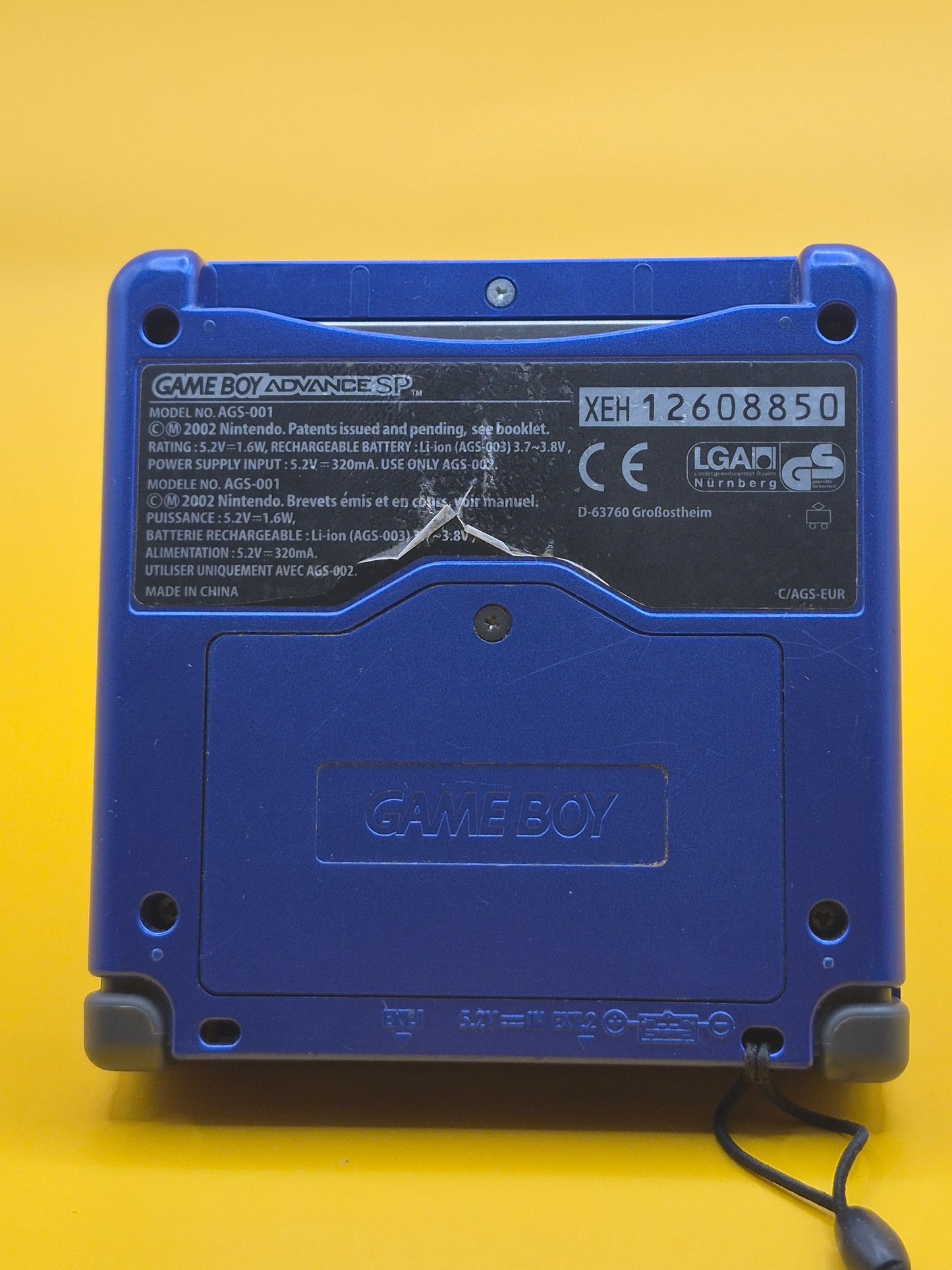 GameBoy Advance SP Bleu