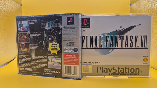 Final Fantasy VII - PlayStation 1 (PS1) - Version Française (platinium)