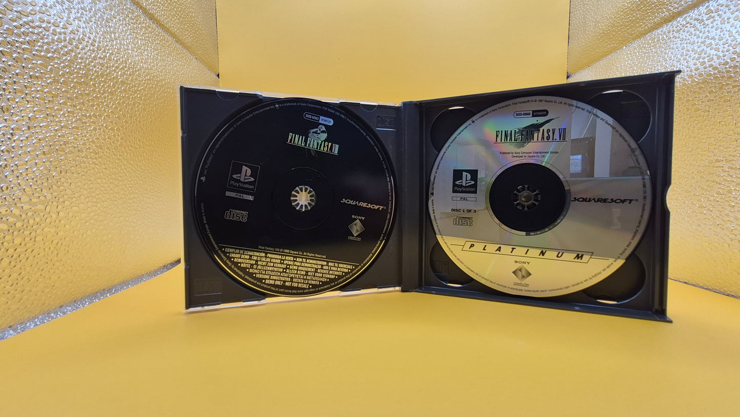 Final Fantasy VII - PlayStation 1 (PS1) - Version Française (platinium)
